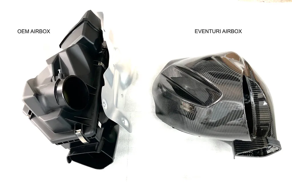 Eventuri Carbon fiber Intake systems for TOYOTA SUPRA MK5