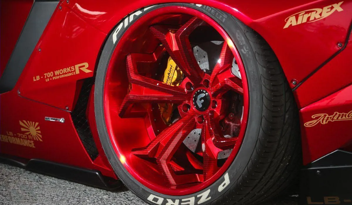 LB Works body kit for Lamborghini Aventador latest model