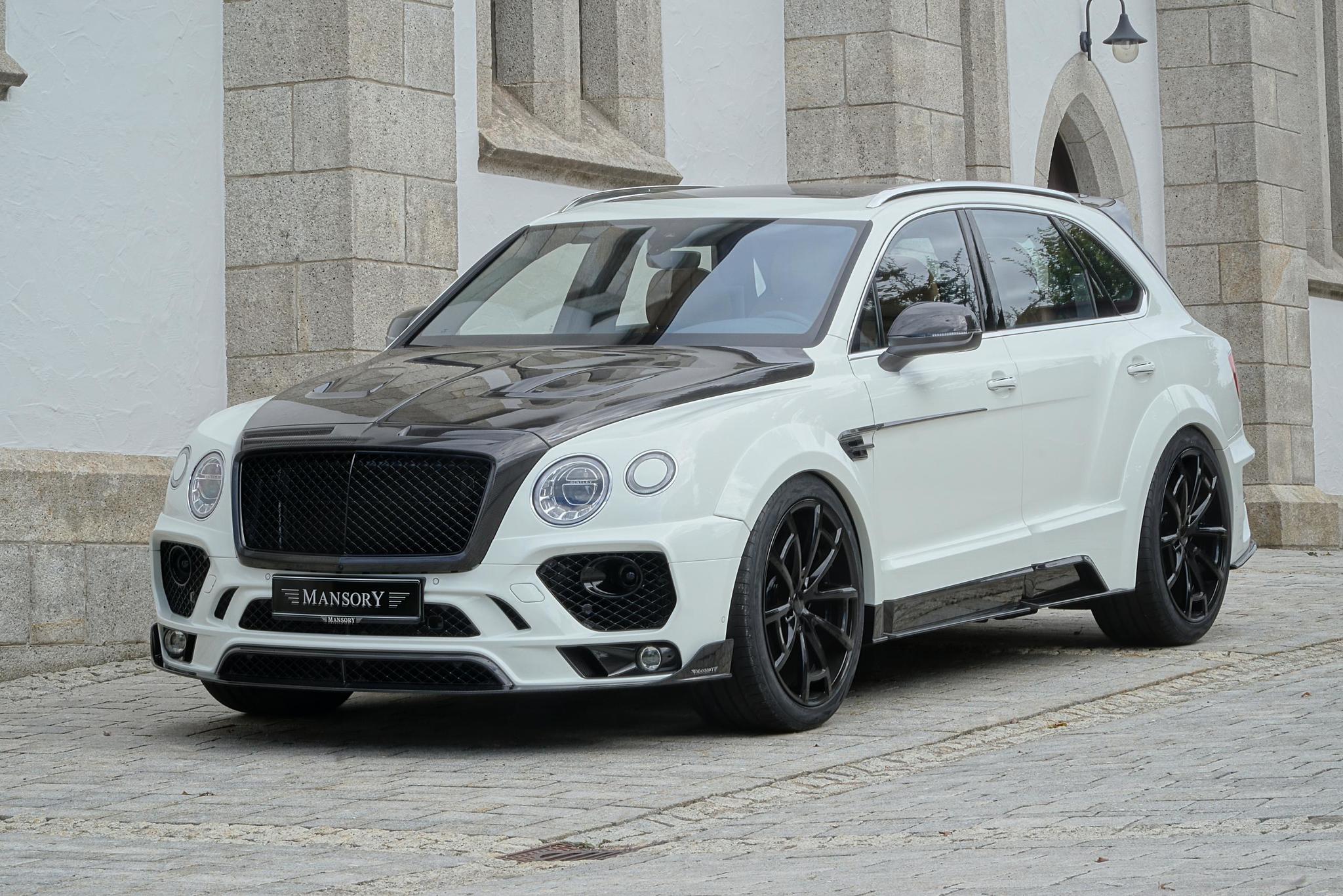 Mansory body kit for Bentley Bentayga new model