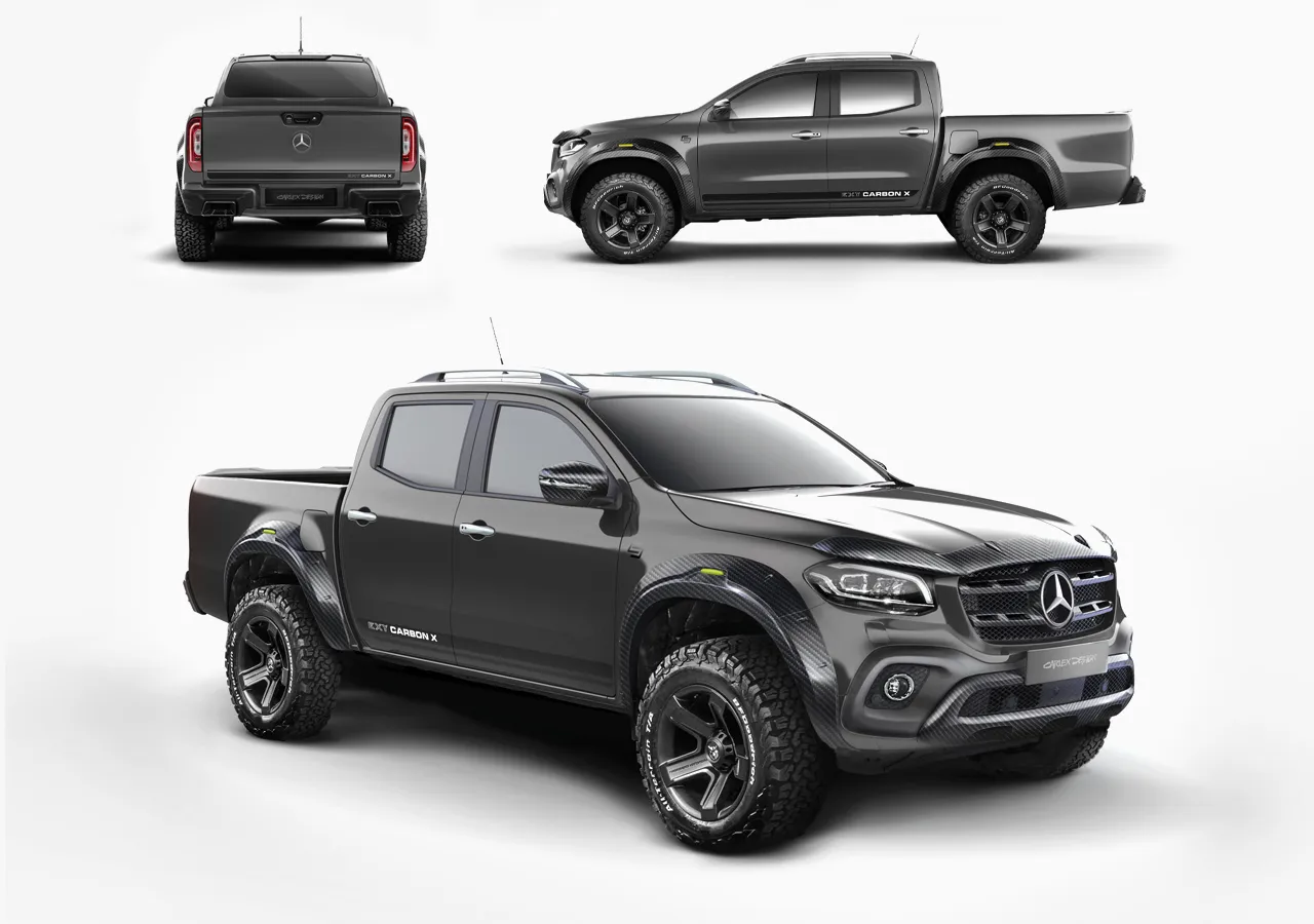 Carlex Design EXY CARBON-X Body kit for Mercedes X-Class