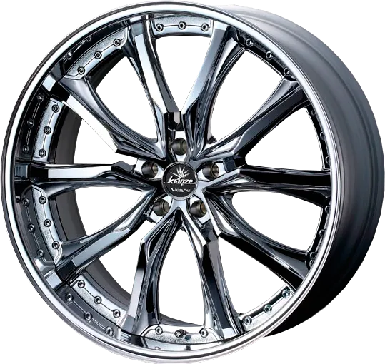 Weds Kranze Verae 21インチ 4本セット 5H PCD120 WEDS KRANZE VERAE light alloy wheels Buy with delivery