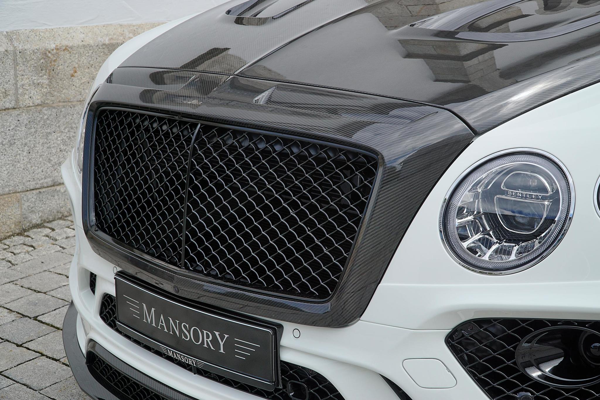 Mansory body kit for Bentley Bentayga latest model