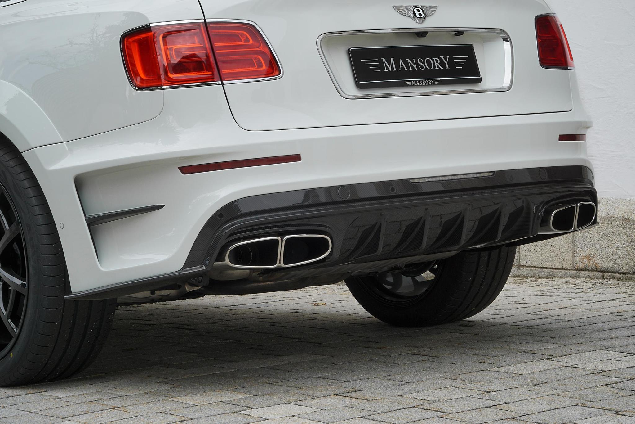 Mansory body kit for Bentley Bentayga new model