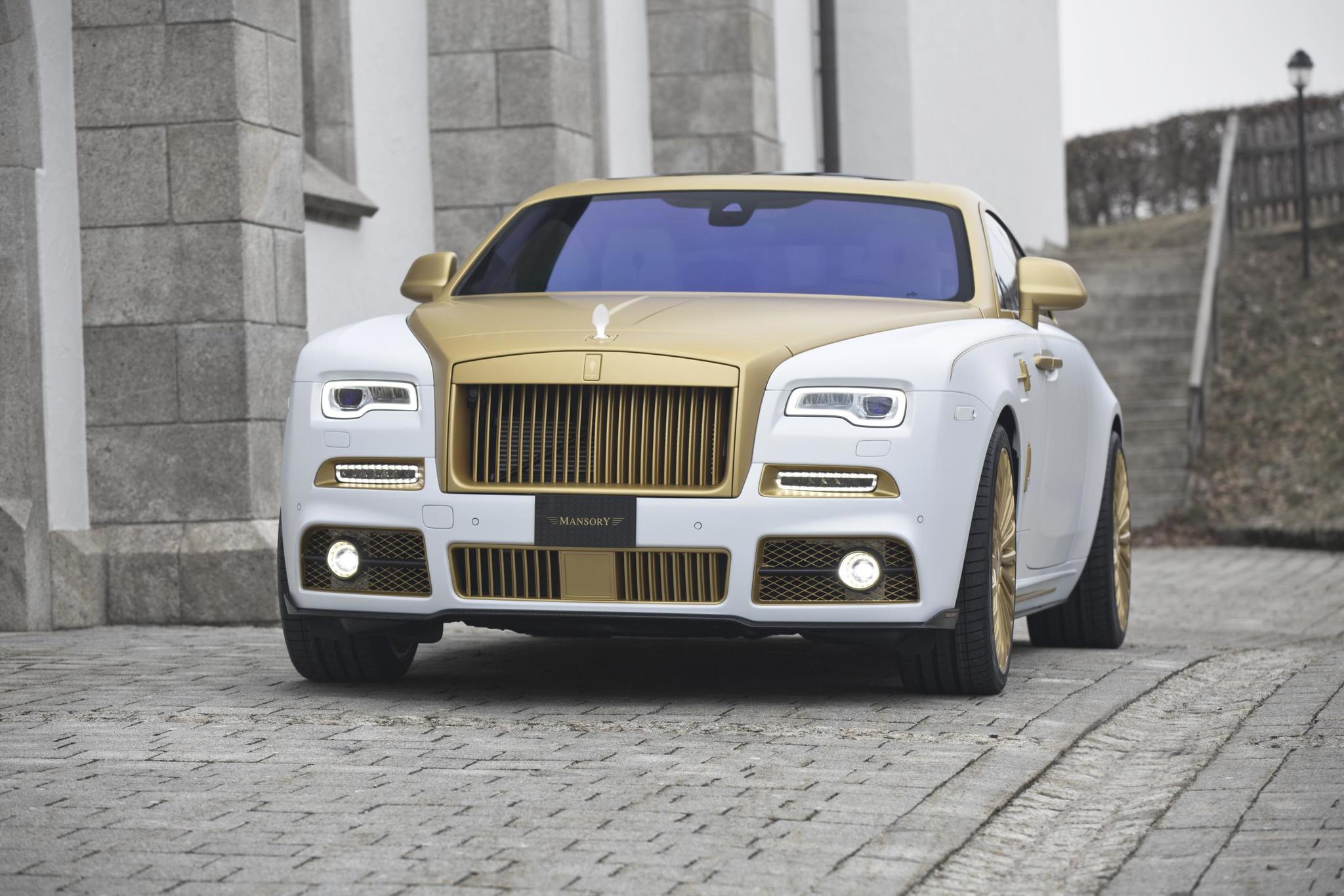 Mansory body kit for Rolls-Royce Wraith carbon