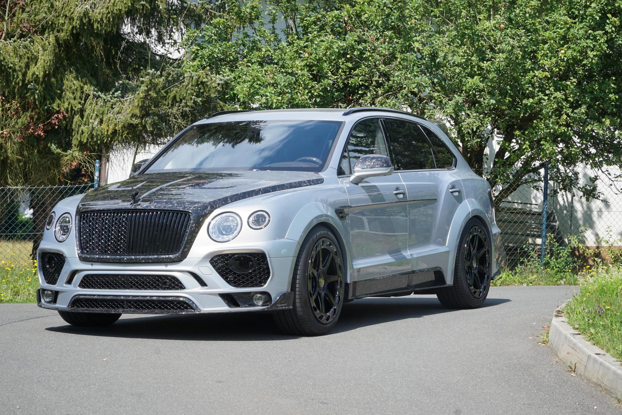 Mansory body kit for Bentley Bentayga new model