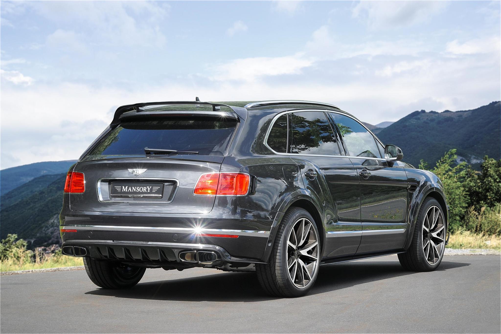 Mansory body kit for Bentley Bentayga latest model