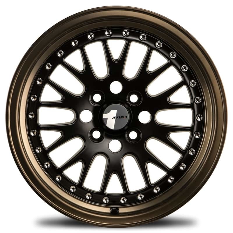 AVID1 AV.12 Black Bronze Lip light alloy wheels