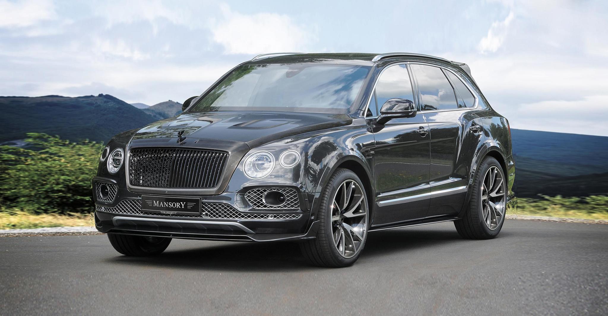 Mansory body kit for Bentley Bentayga new style