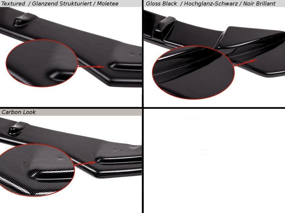 Maxton Design SIDE SKIRTS DIFFUSERS V.2 FOR AUDI S3 / A3 S-LINE SEDAN 8V latest model