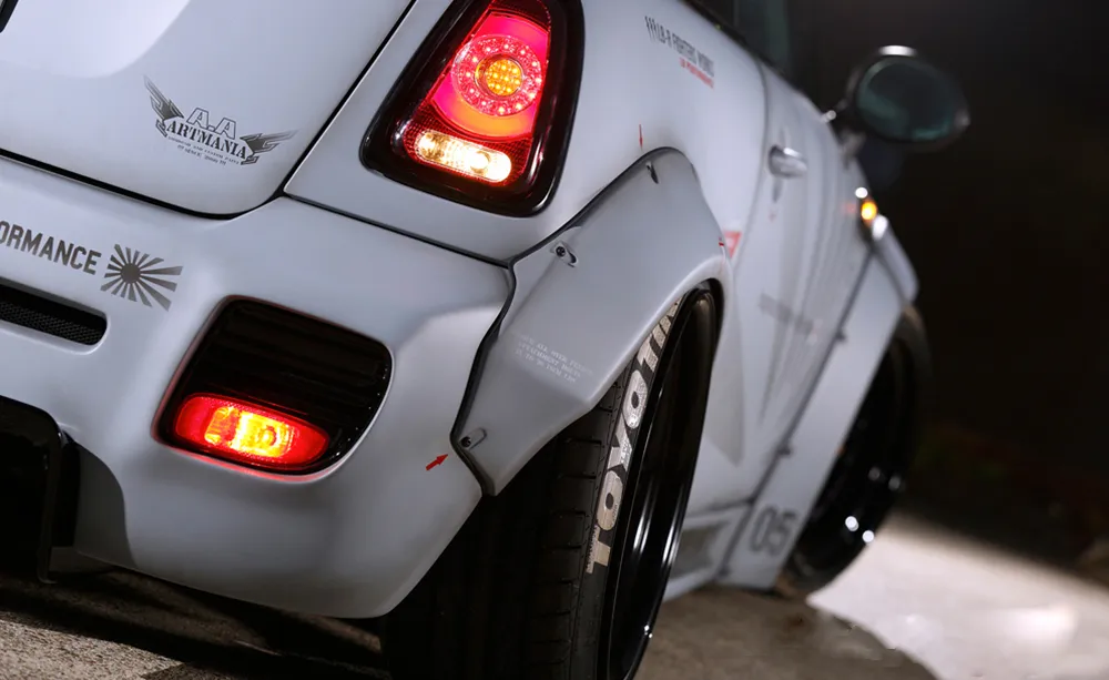 Liberty Walk natoon body kit for Mini Cooper new style