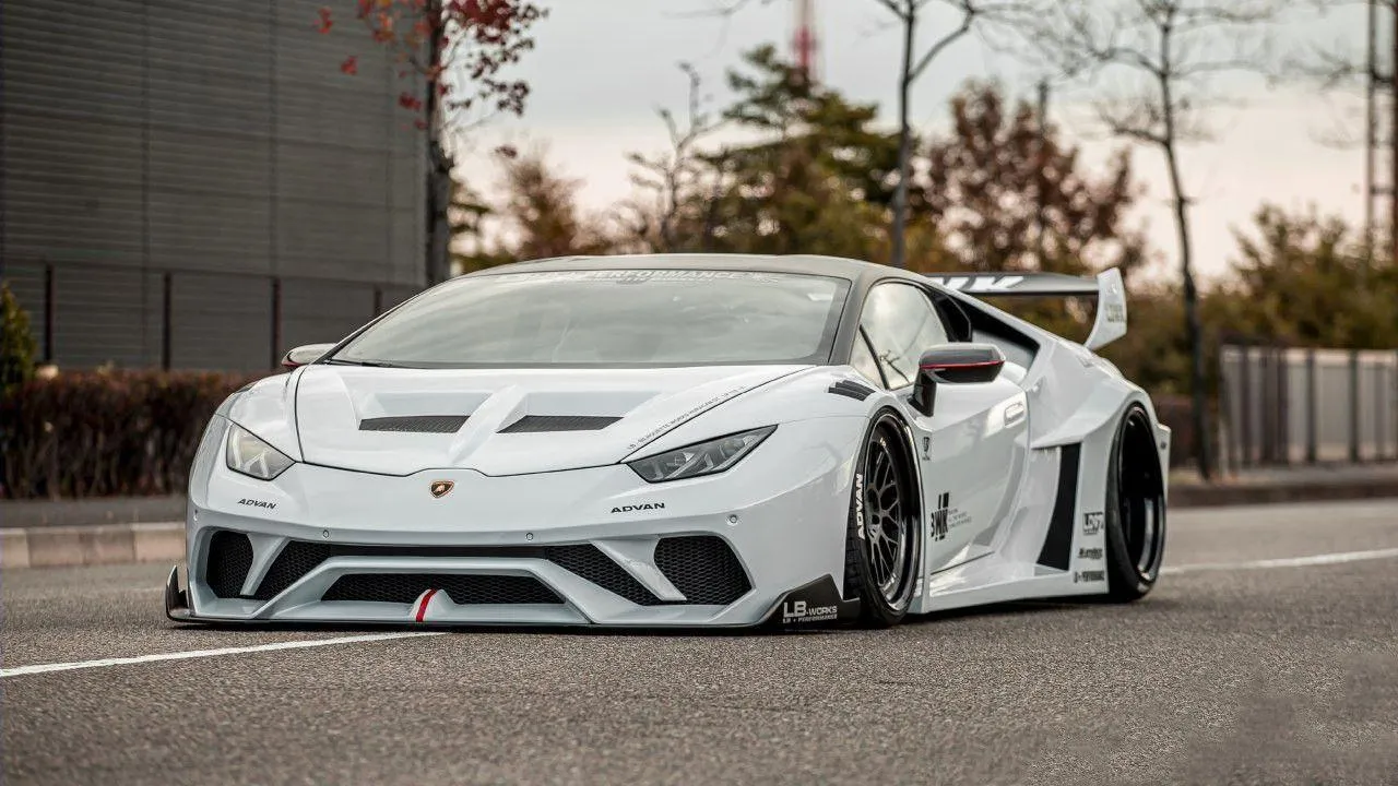 Check our price and buy Liberty Walk body kit for Lamborghini Huracan GT3!