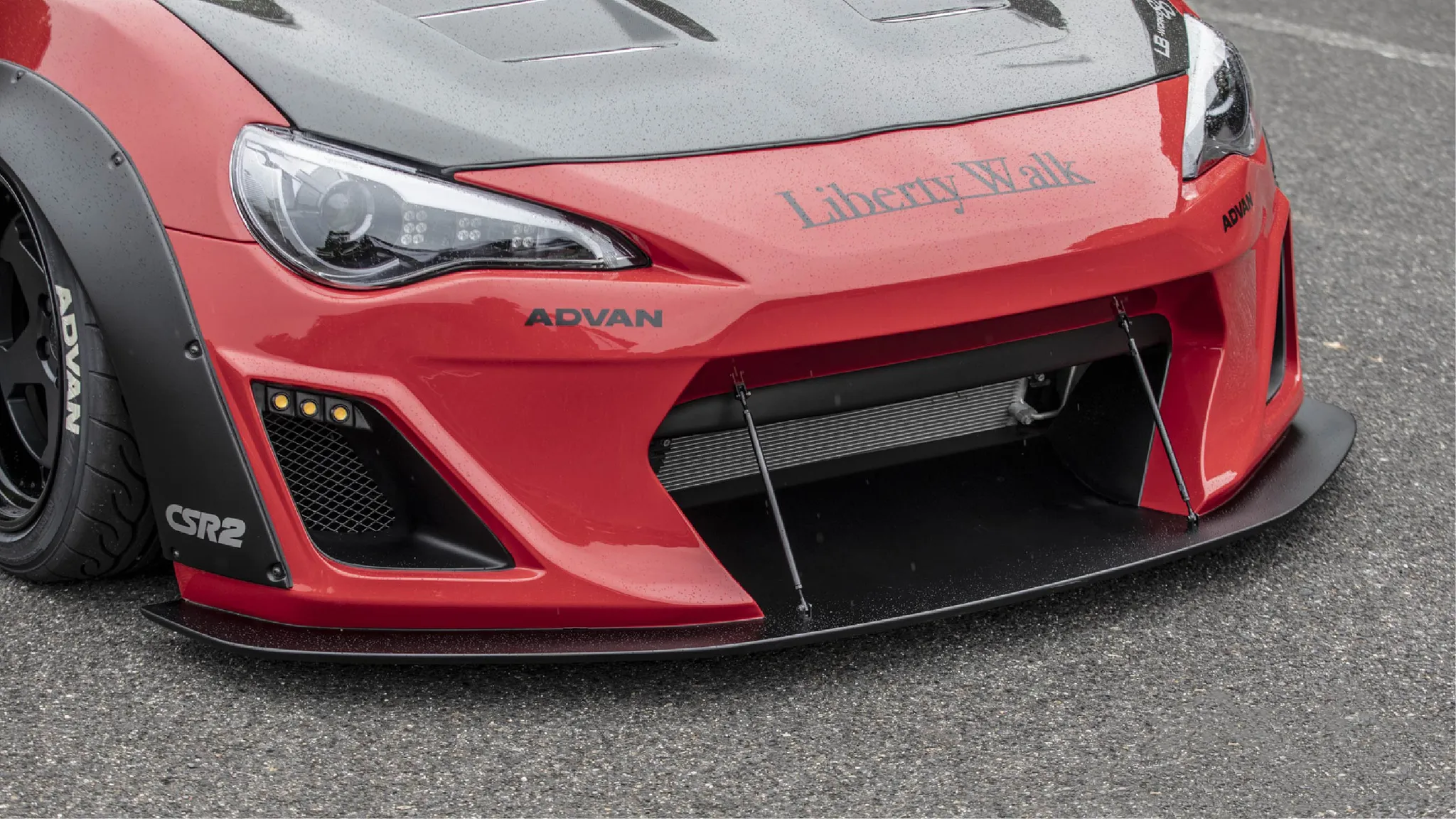 Liberty Walk nation body kit for Toyota 86 polyurethan