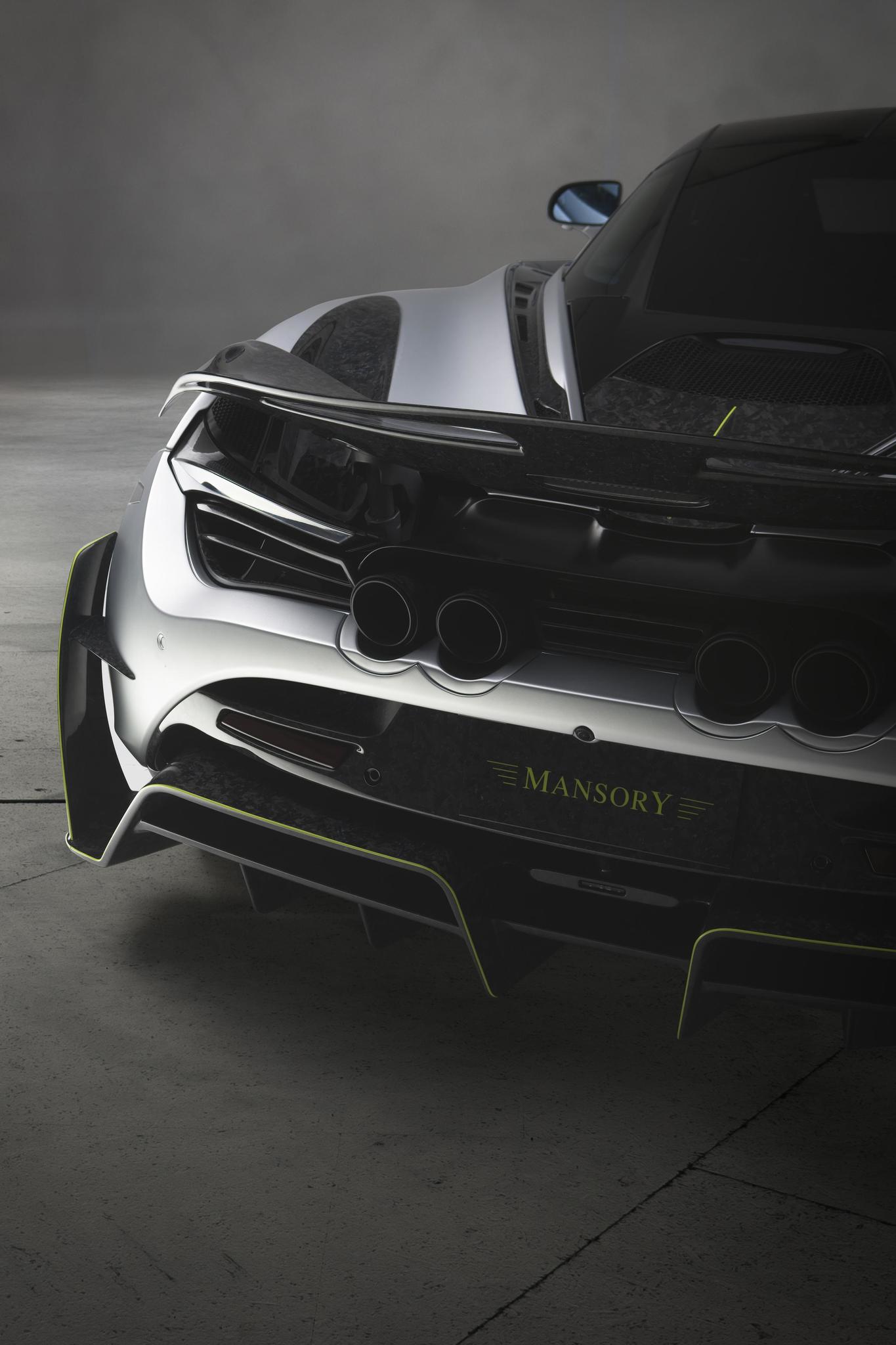 Mansory body kit for McLaren 720S latest model
