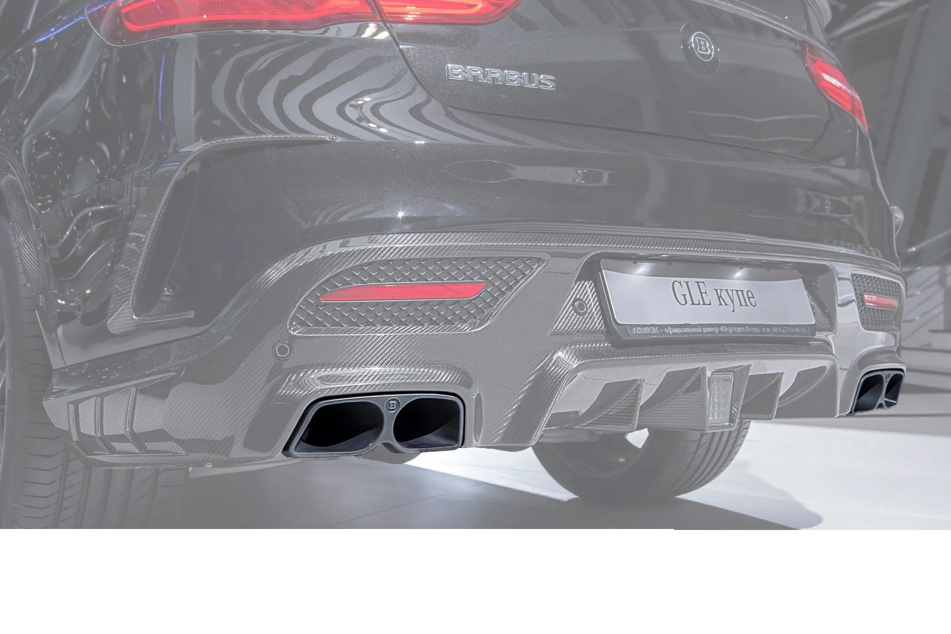 Hodoor Performance Carbon fiber nozzles AMG Style for Mercedes C-class W205