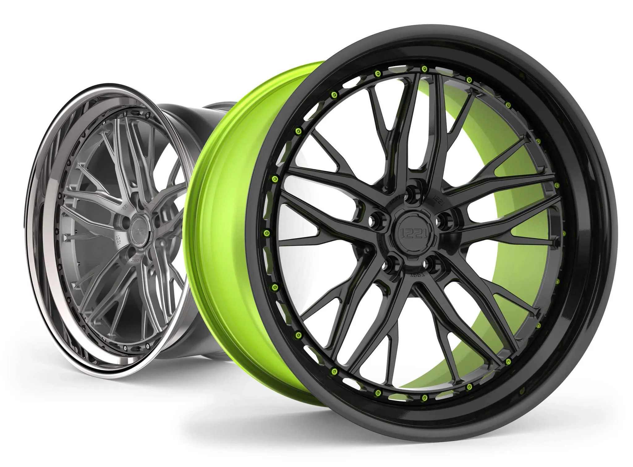 1221 Wheels 1661 AP3X APEX3.0 forged wheels