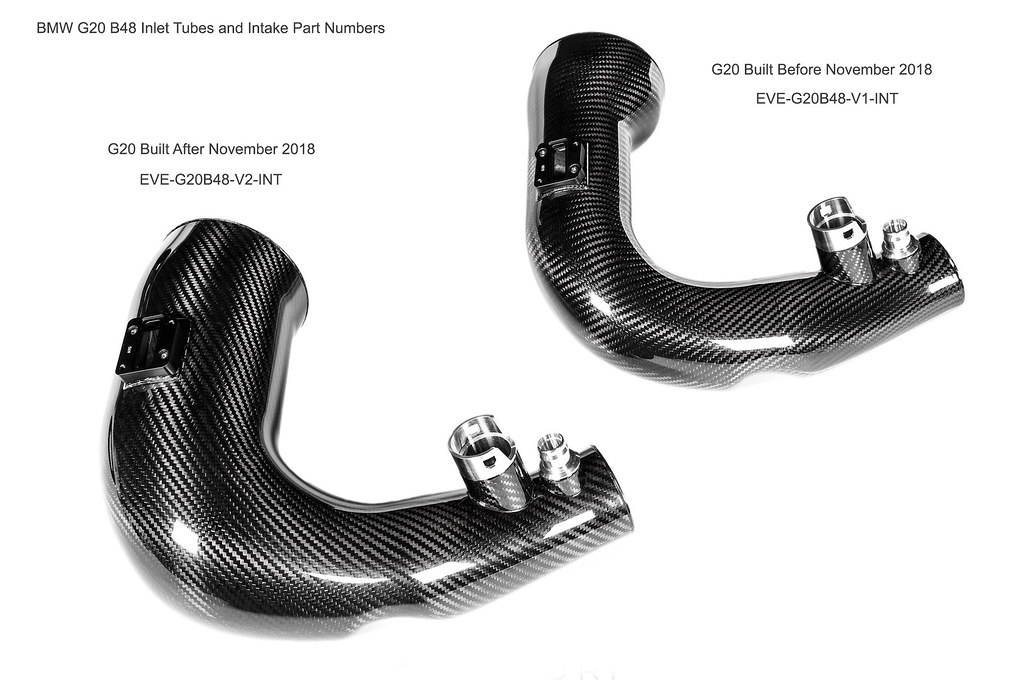 Eventuri Carbon fiber Intake systems for BMW G20 B48