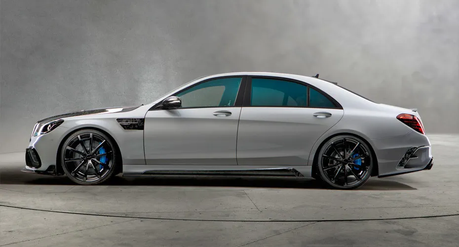 Mansory body kit for Mercedes S-class carbon