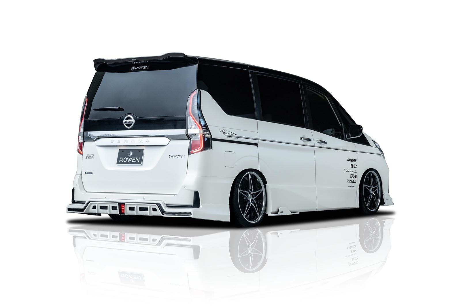 Rowen body kit for NISSAN / INFINITI SERENA Highway STAR new model