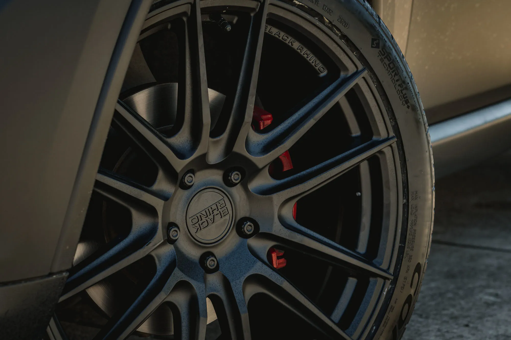 Black Rhino Madagascar forged wheels