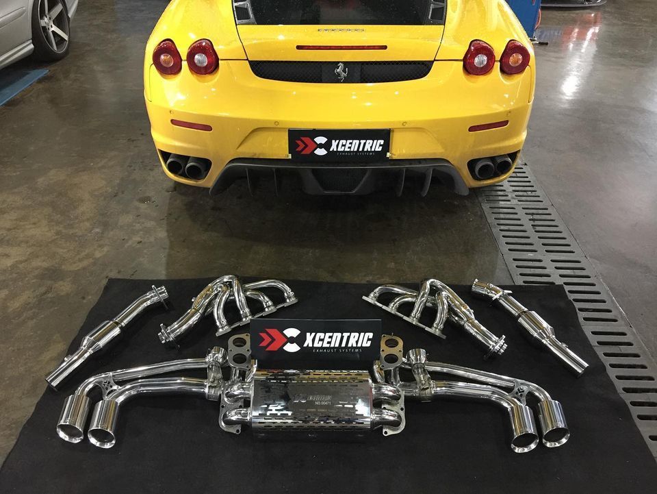 Xcentric Exhaust Systems for Ferrari F430
