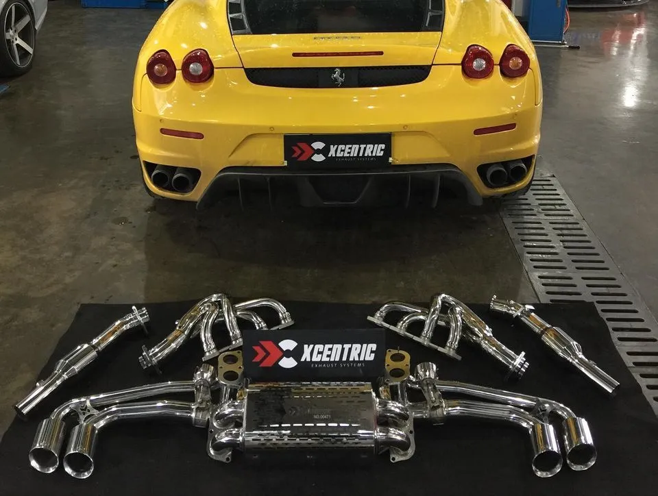 Xcentric Exhaust Systems for Ferrari F430