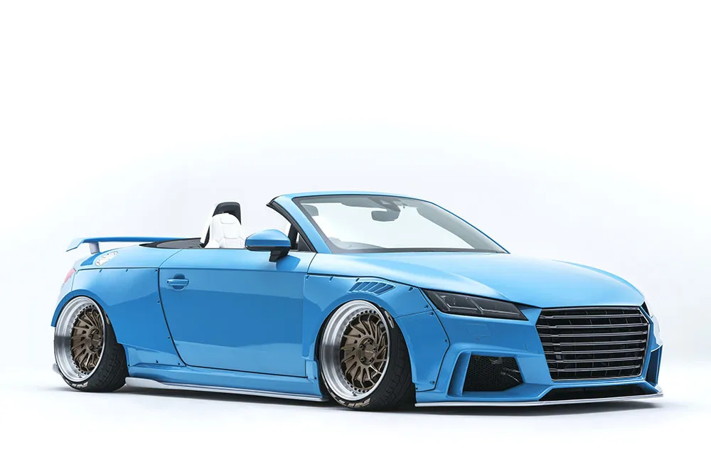 NEWING Bodi Kit for Audi TT-RSR Alpil abs plastik