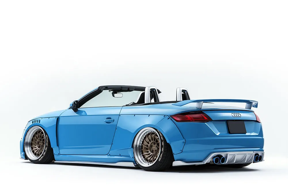 NEWING Bodi Kit for Audi TT-RSR Alpil latest model
