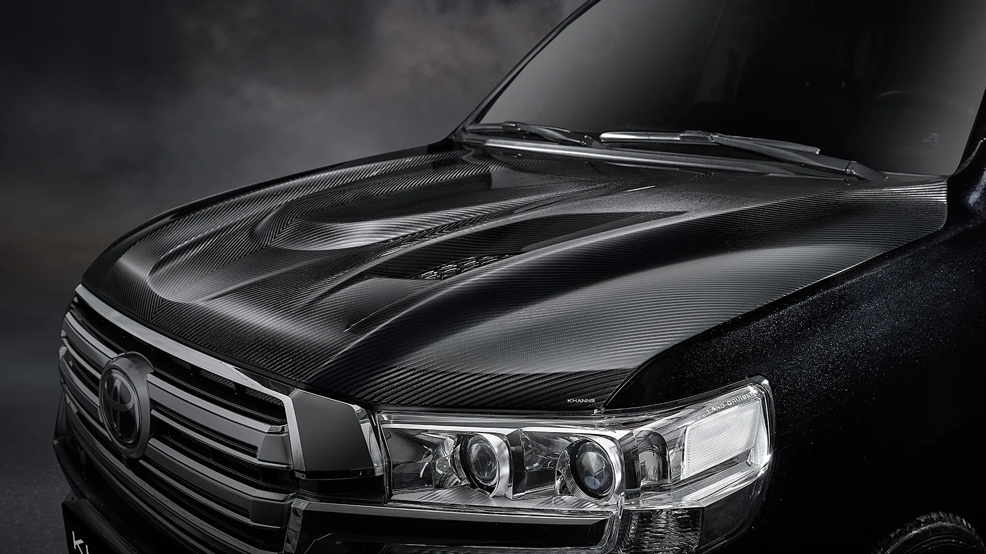 Carbon hodoor for TOYOTA Land Cruiser 200 2021