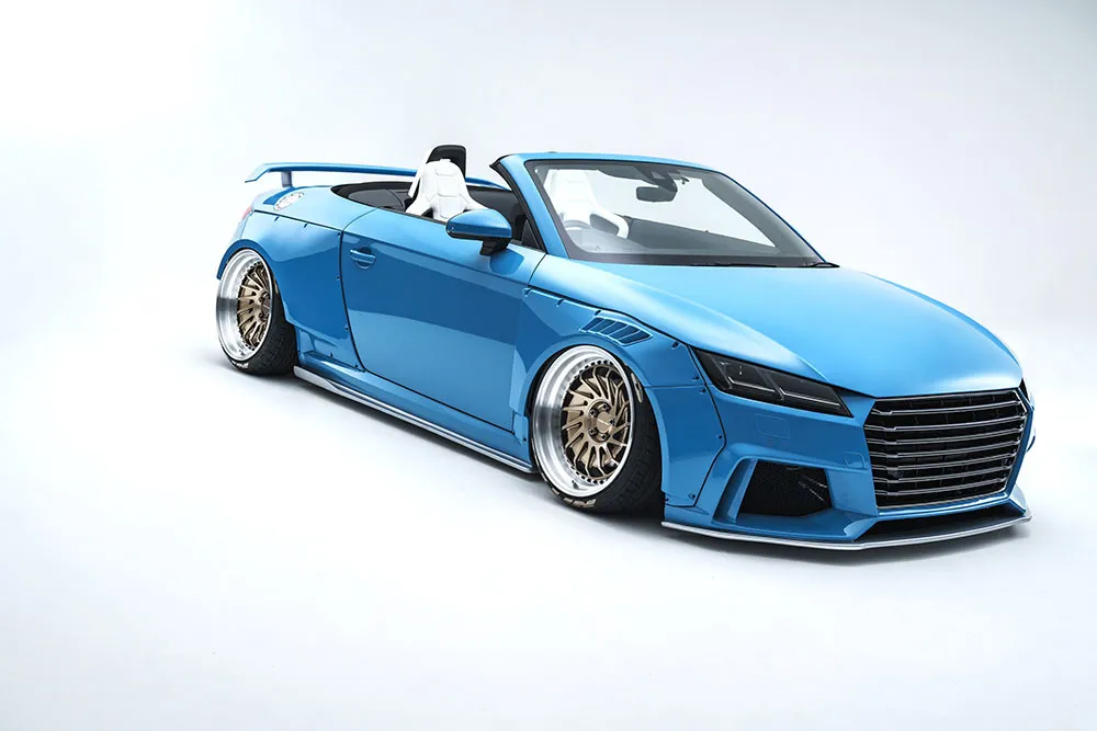 NEWING Bodi Kit for Audi TT-RSR Alpil new model