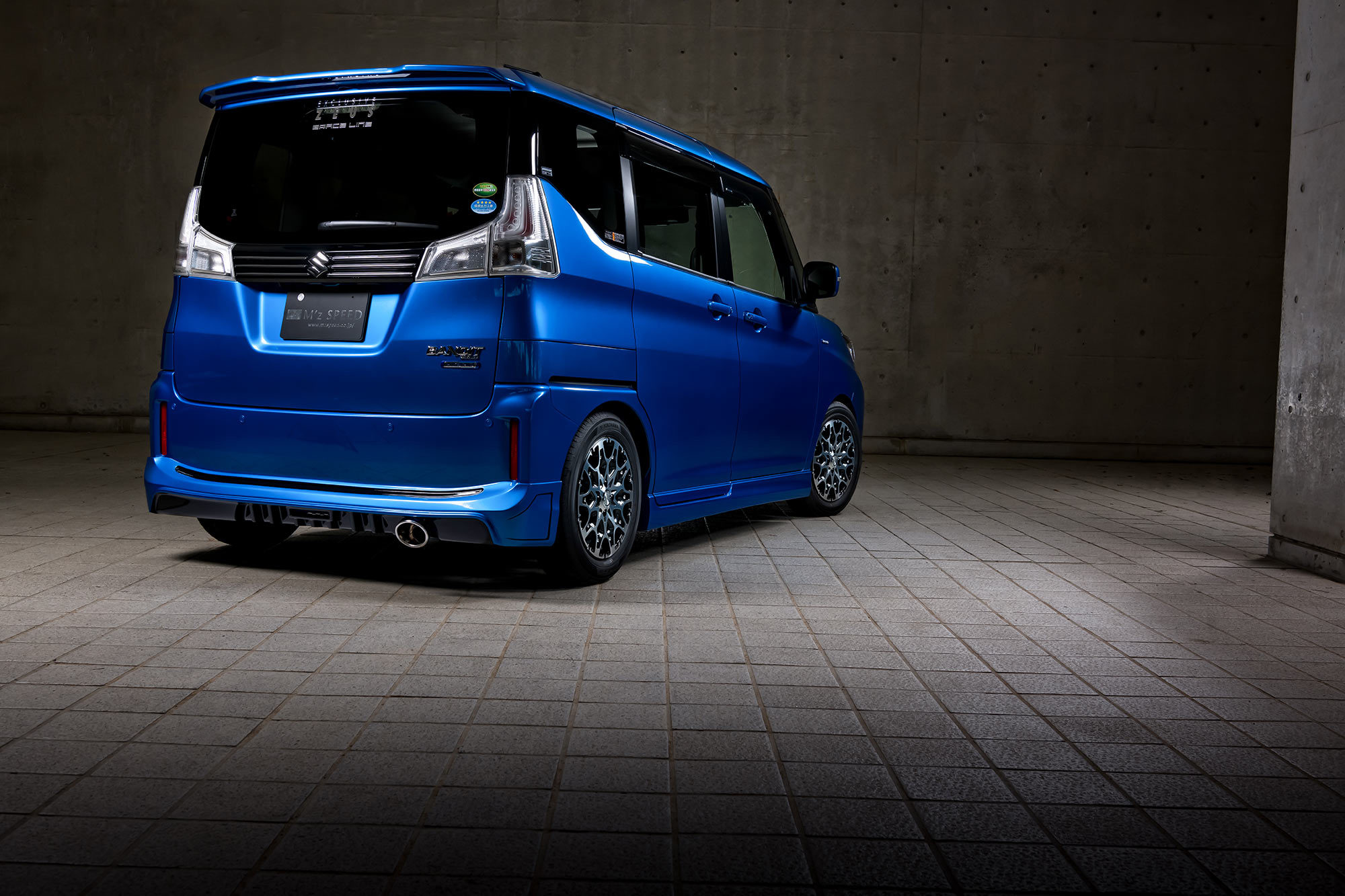 M'z Speed body kit for Suzuki Solio latest model