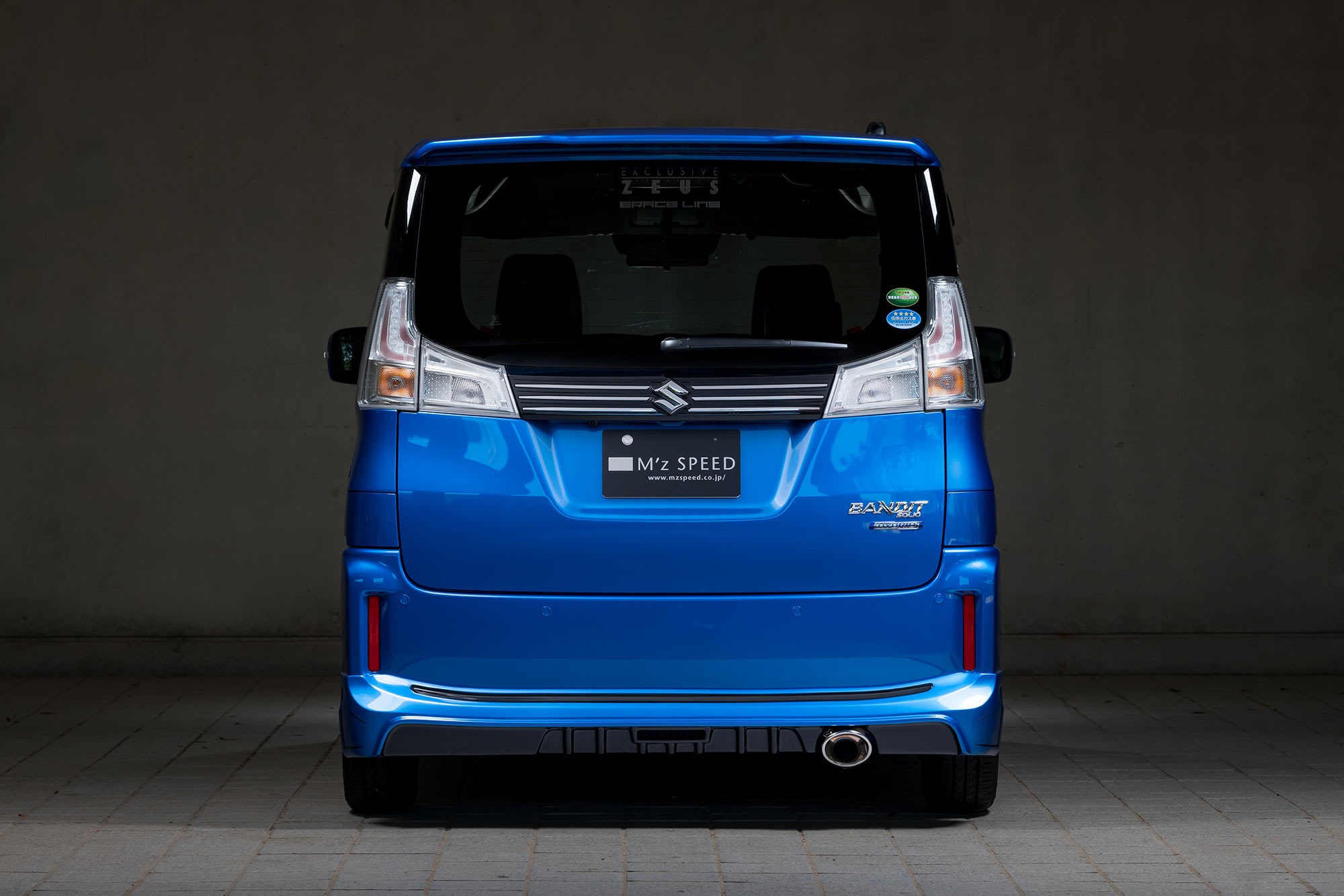 M'z Speed body kit for Suzuki Solio latest model