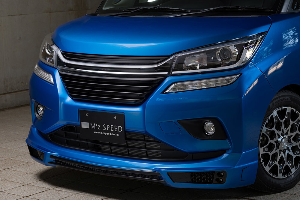 M'z Speed body kit for Suzuki Solio latest model