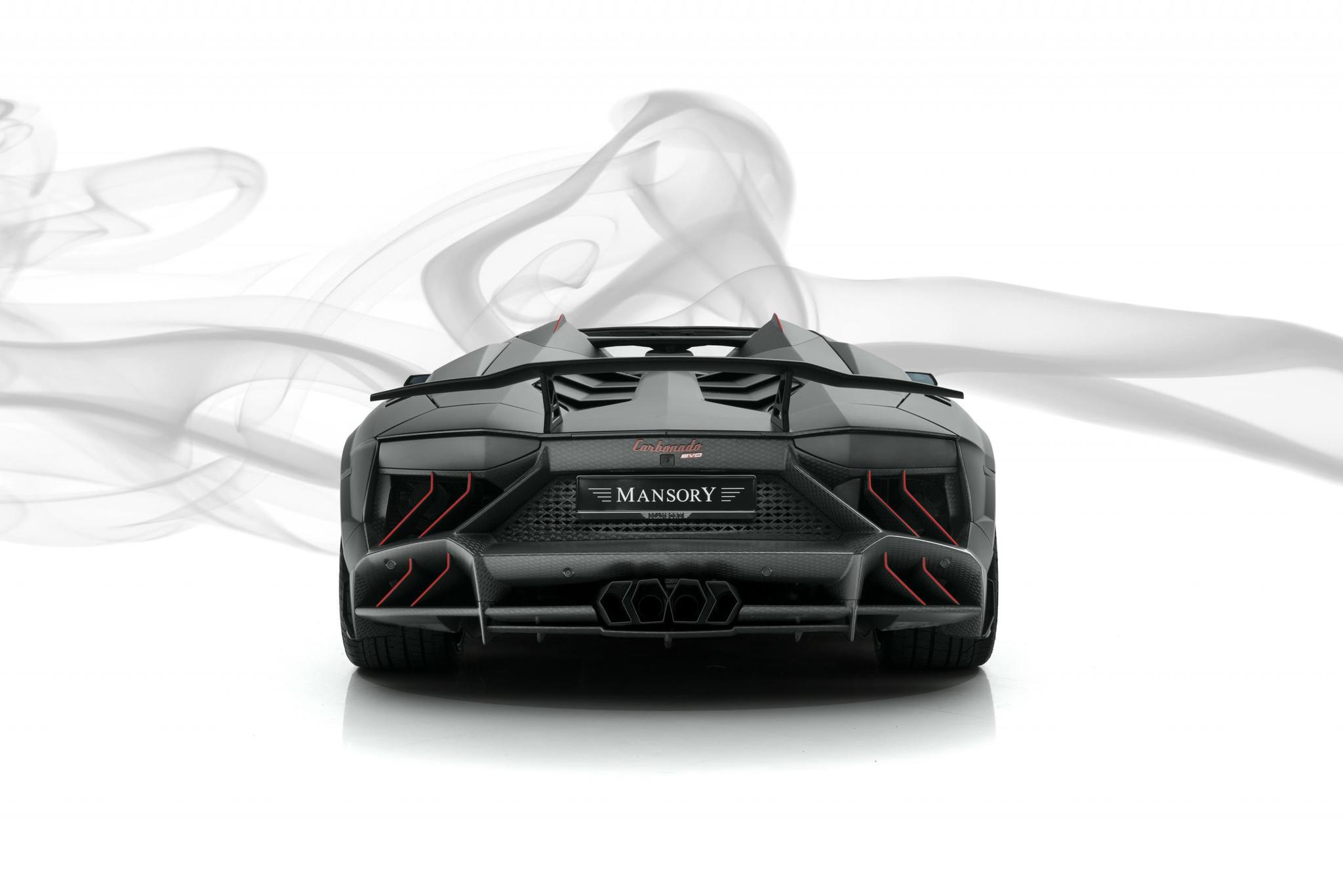 Mansory body kit for Lamborghini Aventador Carbonado new model