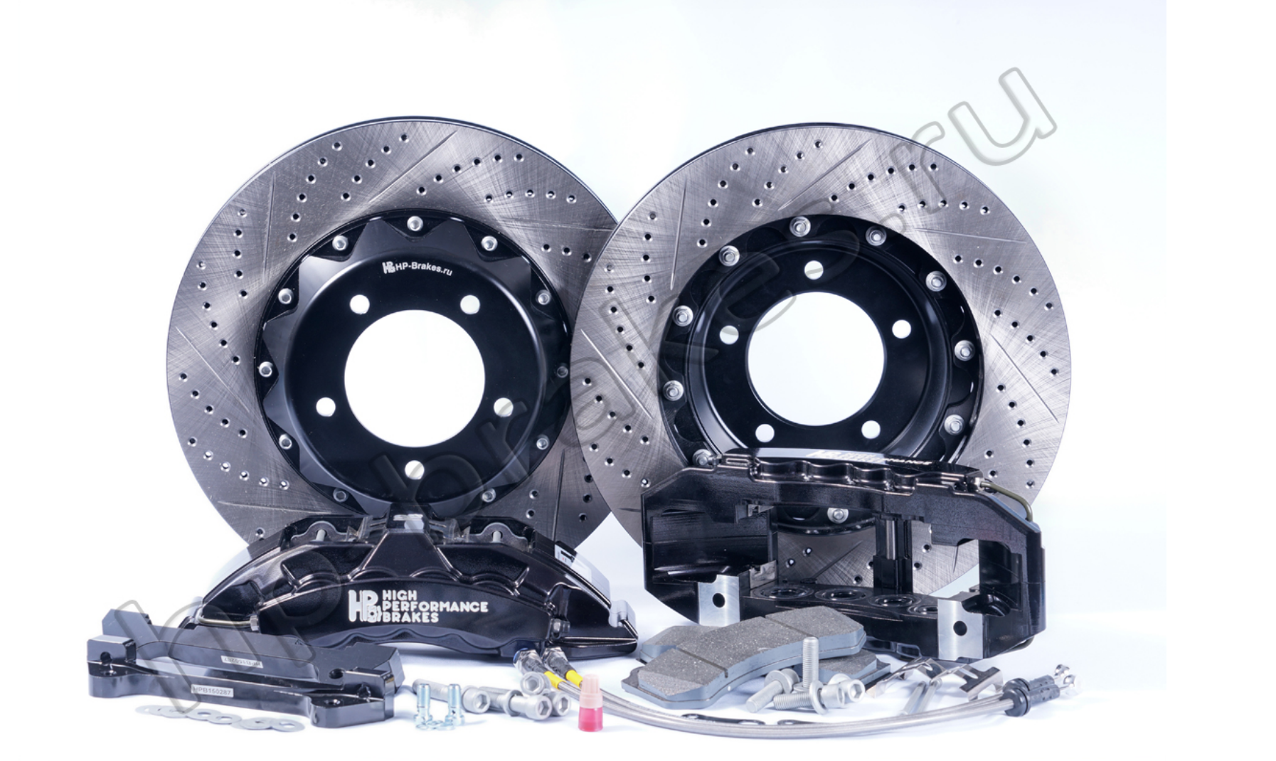 Brake system HP Brakes (Front axle, D22, 8 pistons, disc 430x36mm)