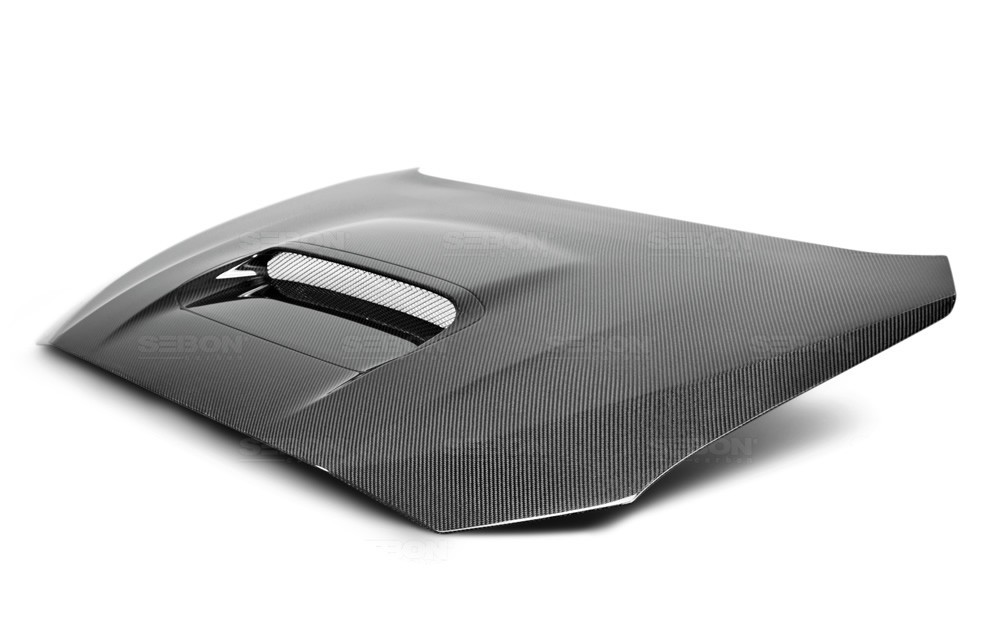 SEIBON OEM-STYLE CARBON FIBER HOOD FOR  SUBARU WRX / STI latest model