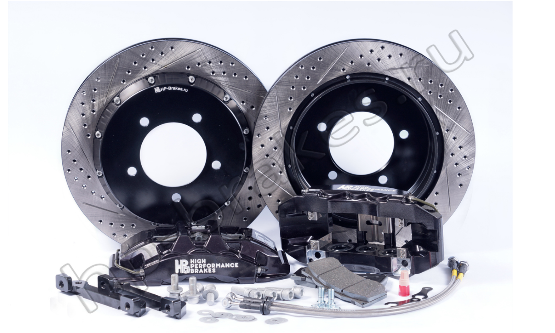 Brake system HP Brakes (Rear axle, D20, 6 pistons, disc 405x34mm)