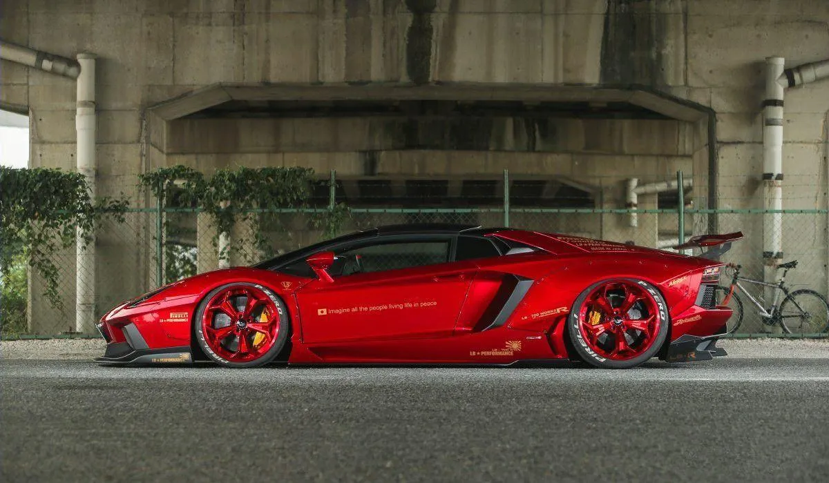 LB Works body kit for Lamborghini Aventador polyurethan