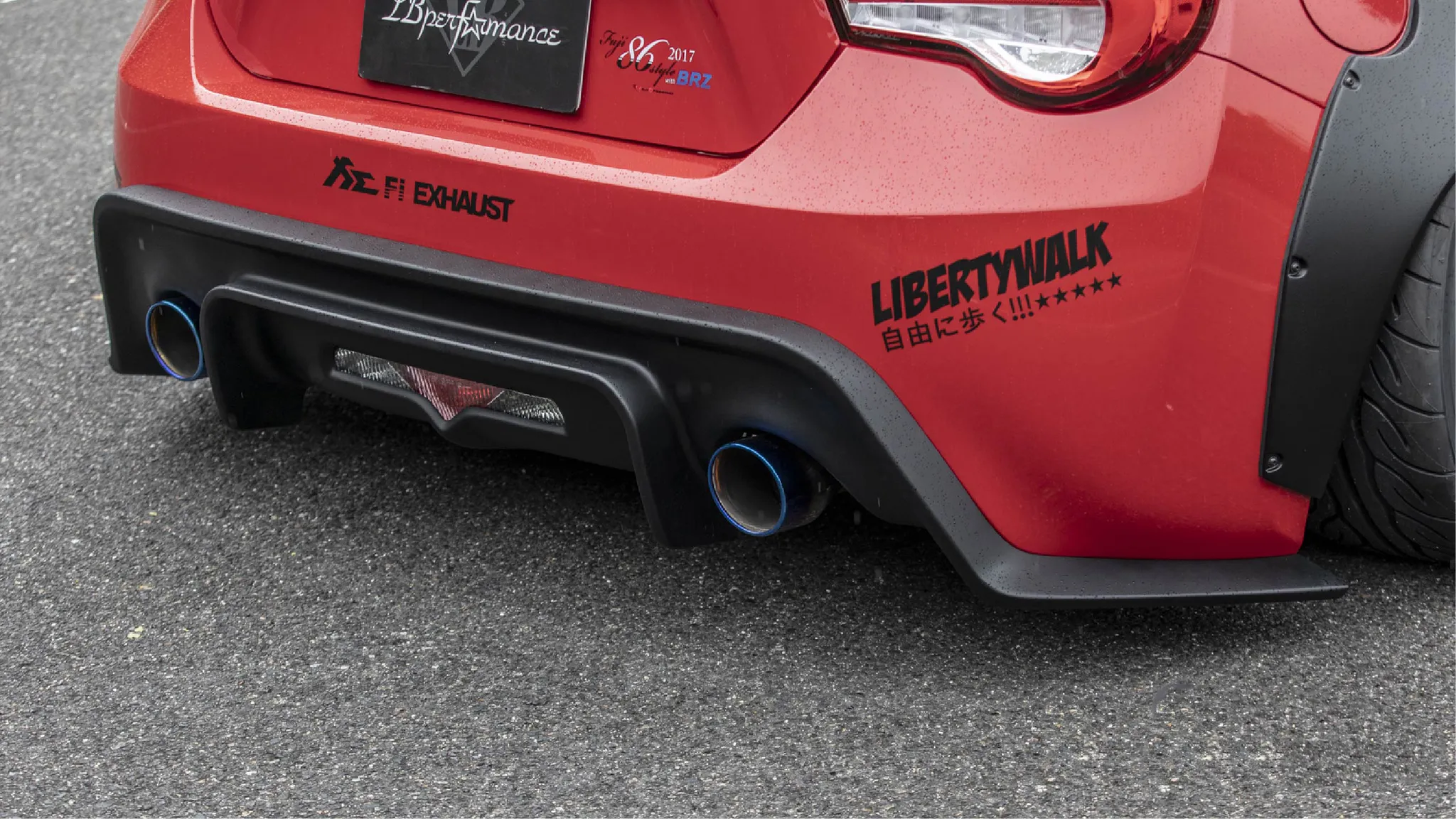 Liberty Walk nation body kit for Toyota 86 new style