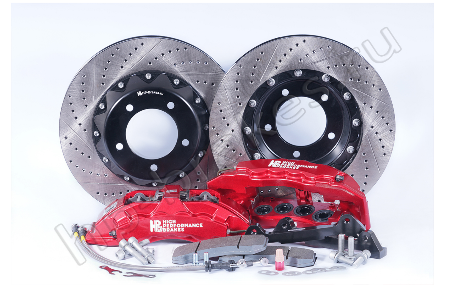 Brake system HP Brakes (Front axle, D19, 8 pistons, disc 380x34mm)