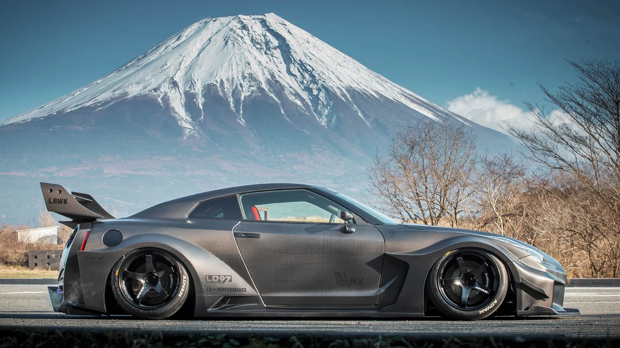 Liberty Walk  Silhouette body kit for Nissan 35GT-RR polyurethan