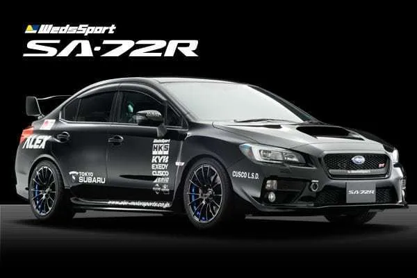 WEDS SPORT SA-72R light alloy wheels