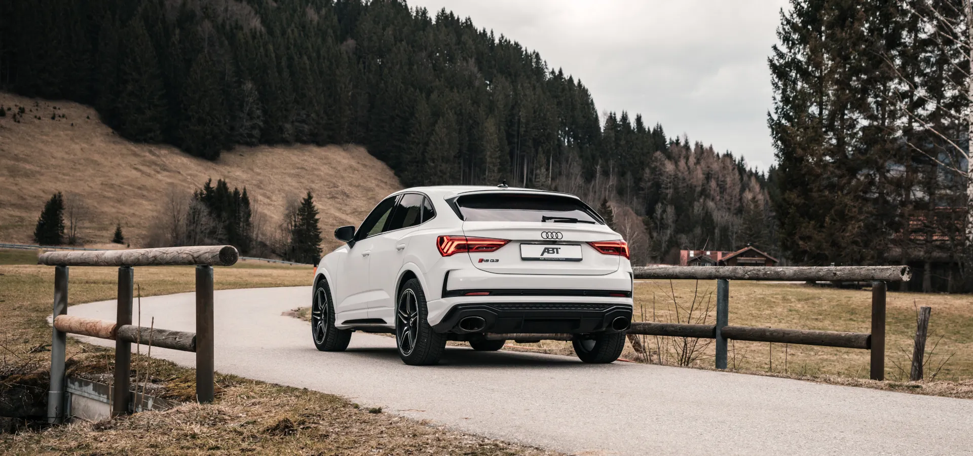 ABT body kit for Audi RS Q3 abs plastik