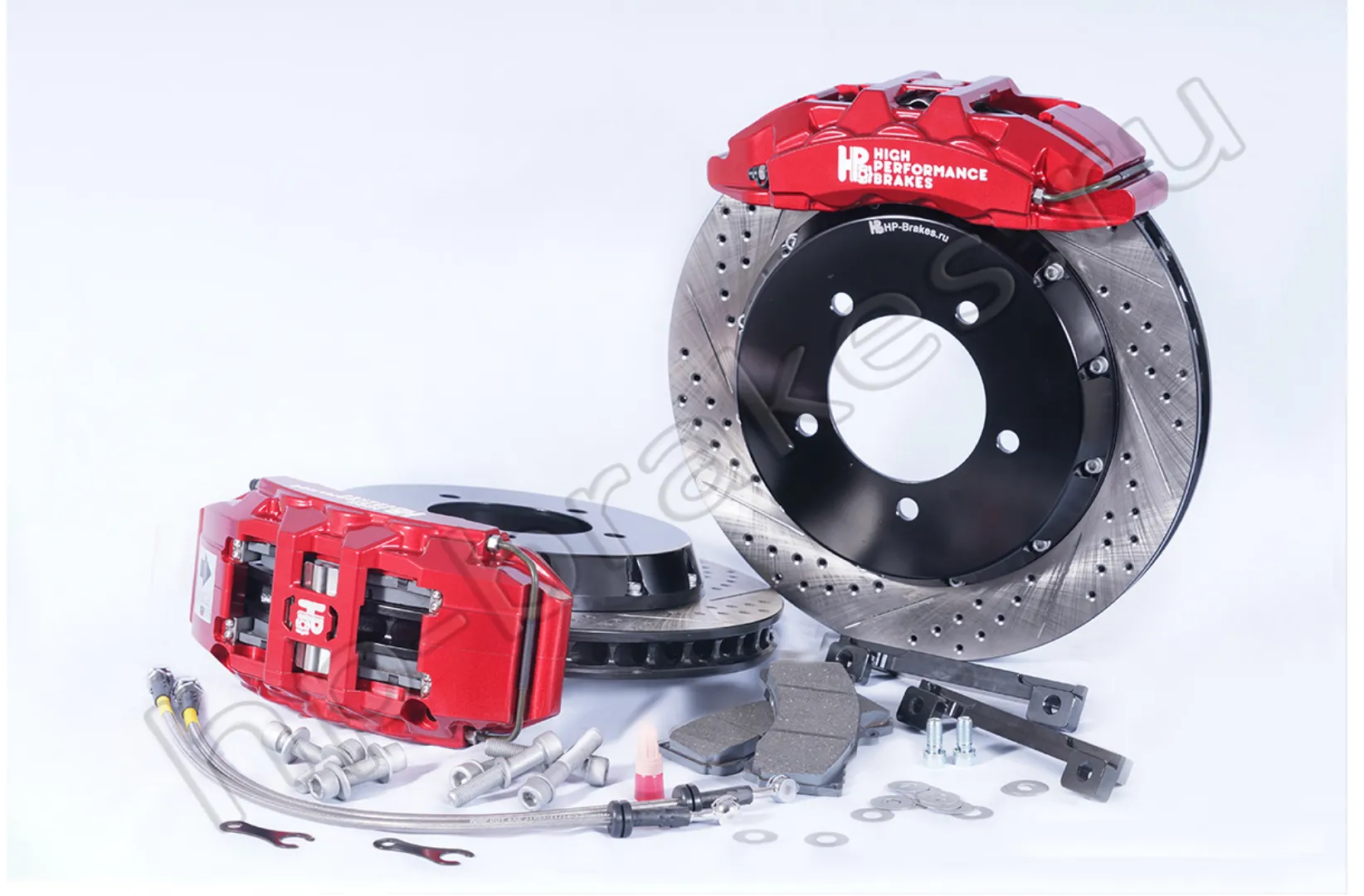 Brake system HP Brakes (Front axle, D17, 6 pistons, disc 330x32mm)