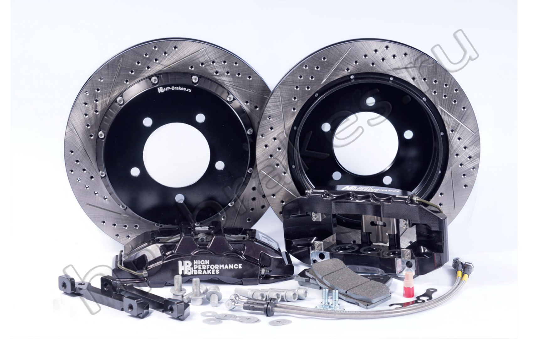 Brake system HP Brakes (Rear axle, D19, 6 pistons, disc 380x32mm)