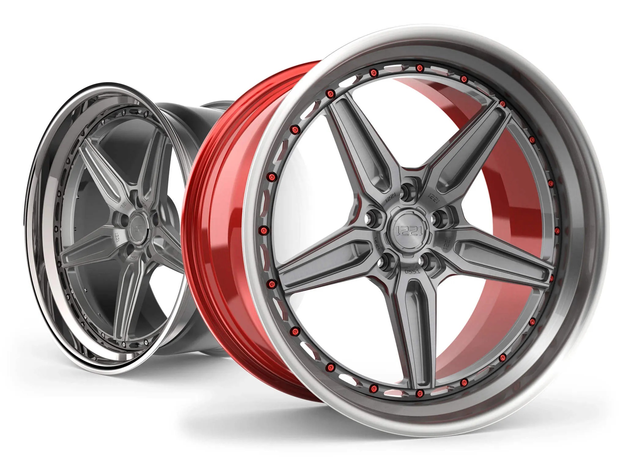 1221 Wheels 0551 AP3X APEX3.0 forged wheels