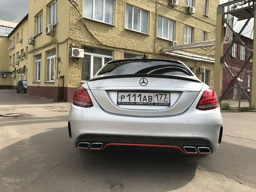 Hodoor Performance Carbon fiber Spoiler boot lid for Mercedes C-class W205