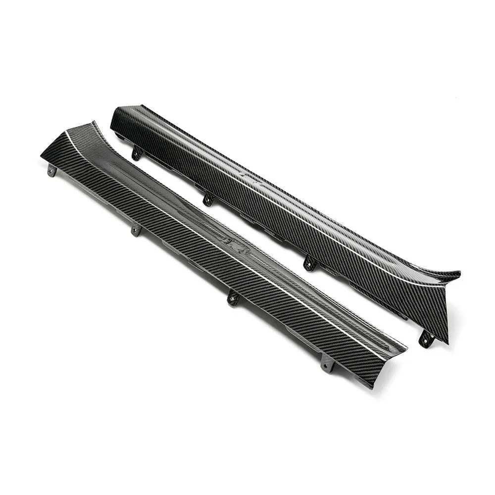 SEIBON CARBON FIBER DOOR SILLS PLATE FOR  NISSAN GT-R new model