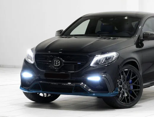 Hodoor Performance Carbon fiber spoiler front bumper for Mercedes GLE