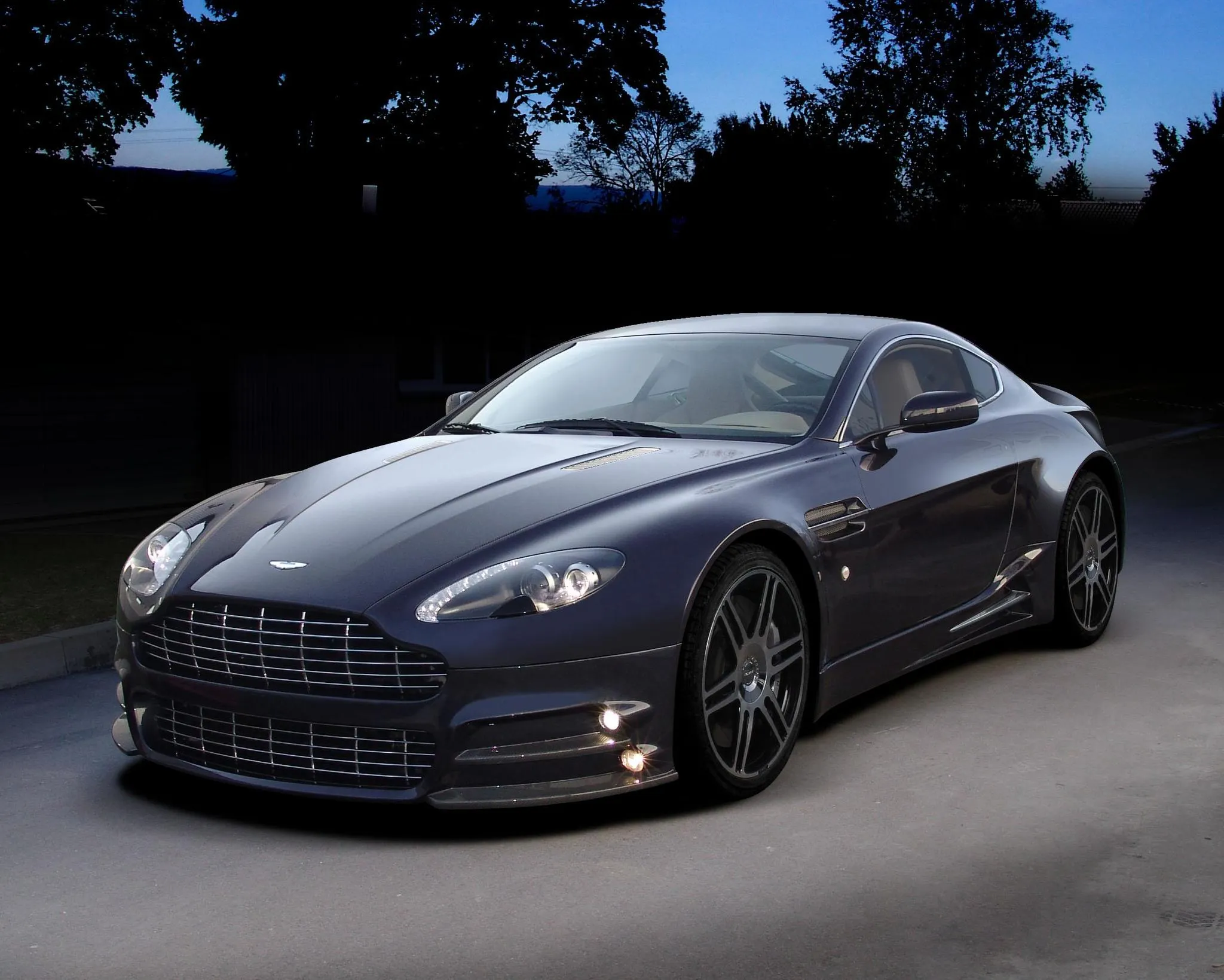 Mansory body kit for Aston Martin V8 Vantage new style