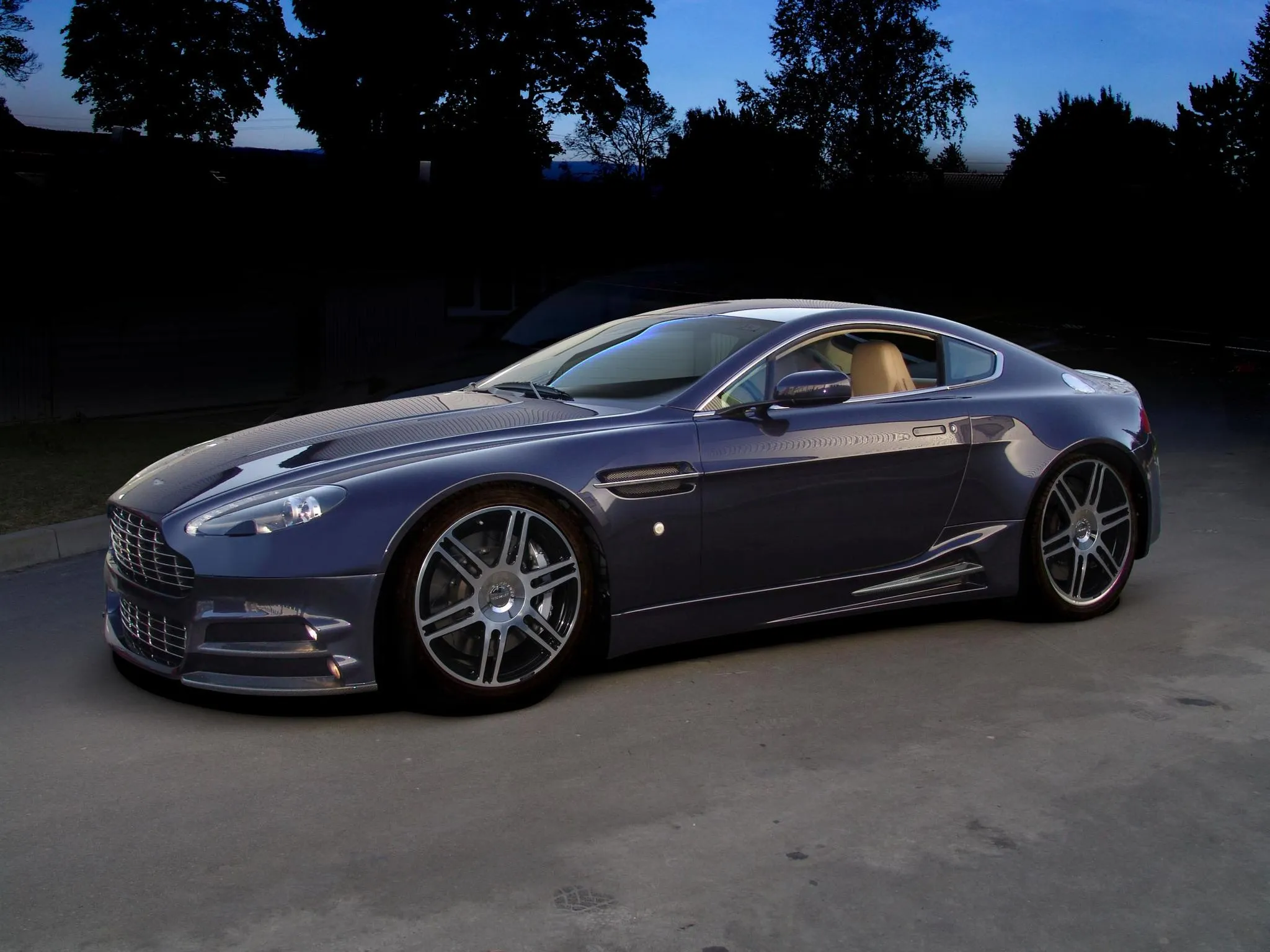 Mansory body kit for Aston Martin V8 Vantage carbon